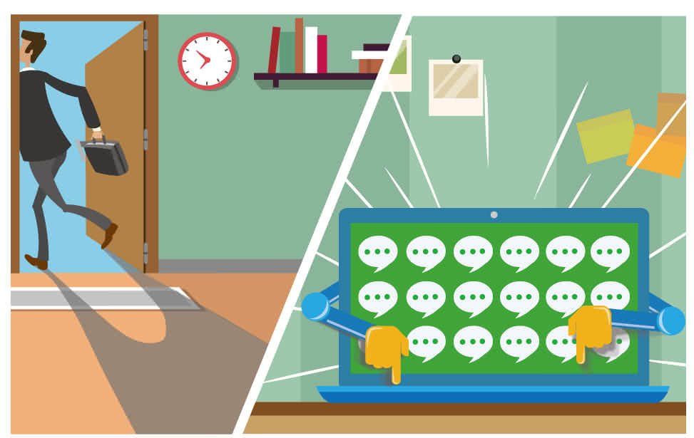 白Days，你去上Class，Your home computer also works and automatically helps yousend